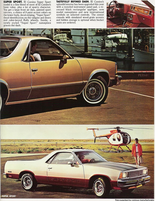 1981 Chevrolet El Camino Brochure Page 9